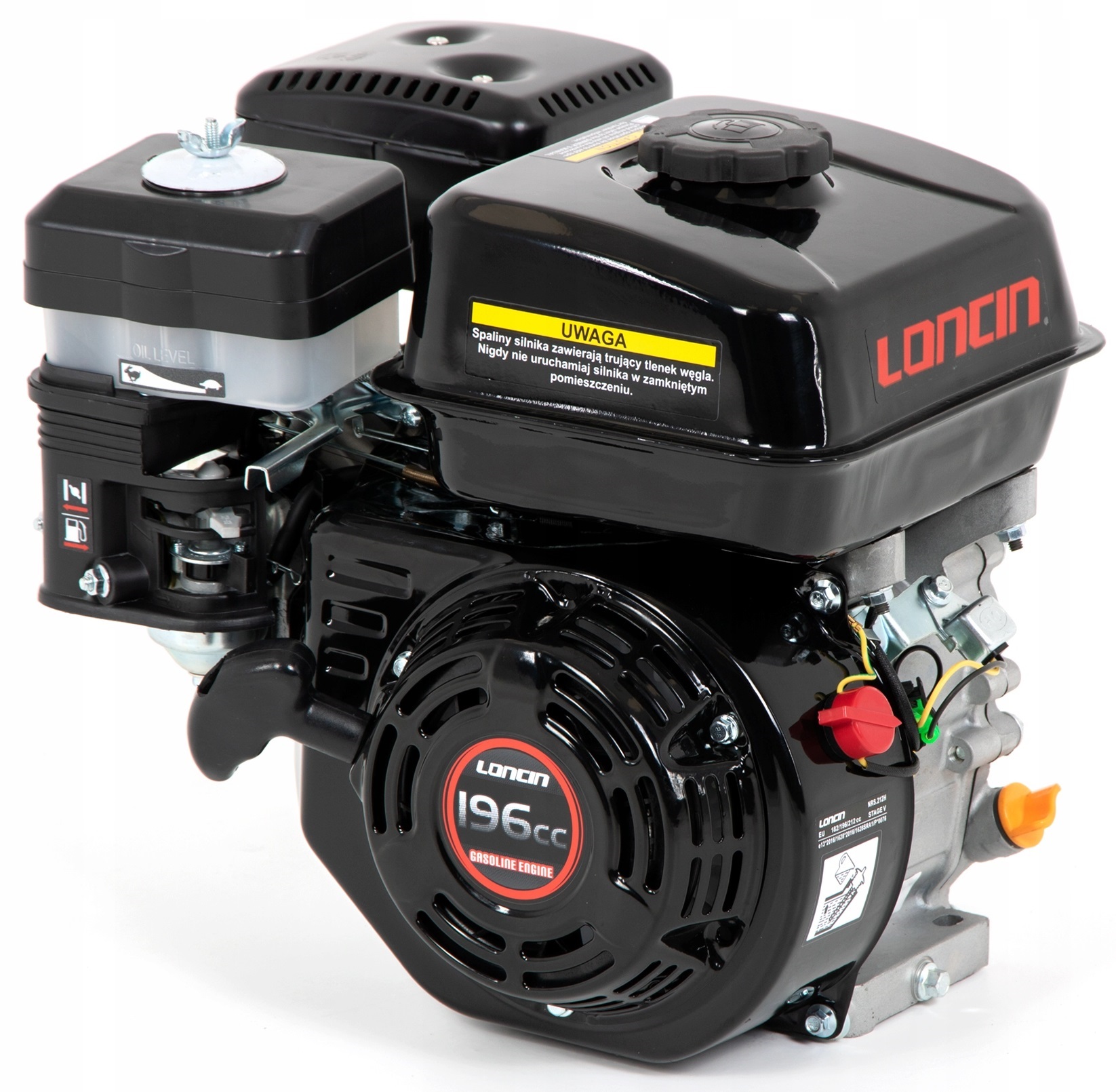 LONCIN G200F-R-M PETROL ENGINE 6.5 HP Shaft R 19,05 mm LONCIN G200 FRM MOTOR  HONDA GX160 ,GX200, B&S , BRIGGS & STRATTON - OFFICIAL DISTRIBUTOR -  AUTHORIZED DEALER LONCIN, 150,18 €