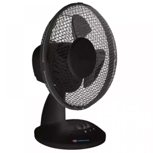 DESCON DA-0900B 30W DESK FAN, 9", BLACK