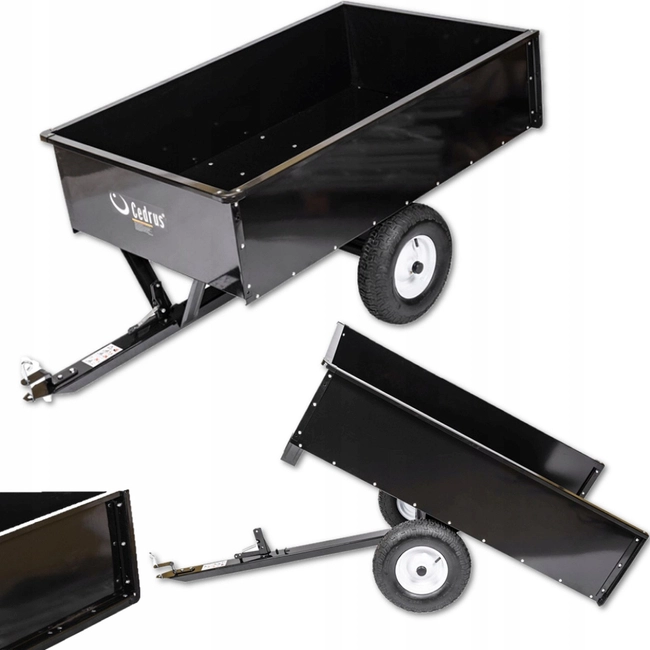 CEDRUS SP22102 TRADER TROLLEY TRIPPING TRAILER - 600kG