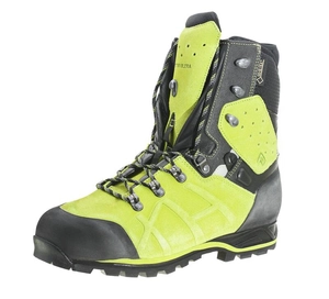 Haix Protector Ultra Lime Green / Class 2 chainsaw boots size 41 110015