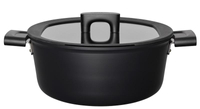Garnek Fiskars Hard Face 5 l z pokrywką – garnek rodzinny 1052228