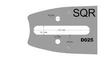 Prowadnica 18 3/8 1.6mm D025 Stihl SARP S18D6SS66