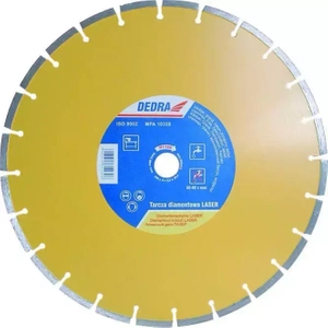 LASER DIAMOND BLADE FOR CONCRETE, GRANITE, CLINKER, ASPHALT DEDRA H1159 300MMX25,4MM