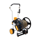 Fiskars Wózek z wężem XL 20 m + akcesoria – zestaw nawadniania ogrodu 1062256