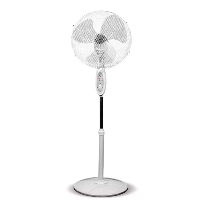 DESCON DA-1611 40W STOJANOVÝ VENTILÁTOR, 16", BÍLÝ