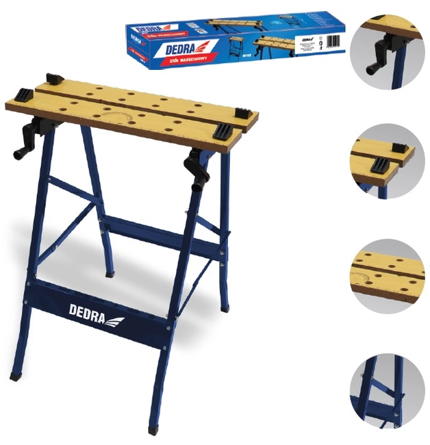 DEDRA N111 UNIVERSAL FOLDING WORKBENCH EWIMAX - OFFICIAL DISTRIBUTOR - AUTHORIZED HECHT DEALER