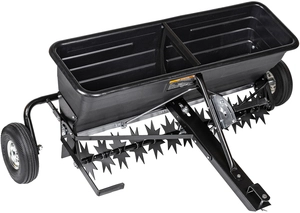 CEDRUS SP31519 AERATOR AREATOR SEED PLACER FOR GARDEN TRAILER FERTILIZER 2in1 - Kapacita. 80 l / 103 cm