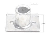 Adapter kosiarki NAC Hortmasz; JL43 JL46 JL50 JL53 JL56 wał 22.2mm NZ350