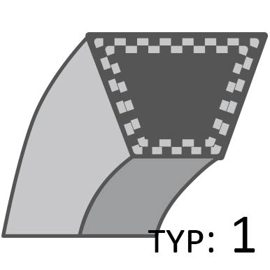 Hnací řemen Ferris IS3200 IS6200 ORIGINÁLNÍ DÍL /16x3276/ 5104378