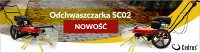 Odchwaszczarka spalinowa Cedrus SC02