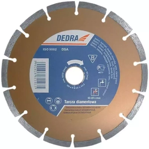 SEGMENTED DIAMOND DISC FOR BUILDING MATERIALS DEDRA H1111E 250X25,4MM