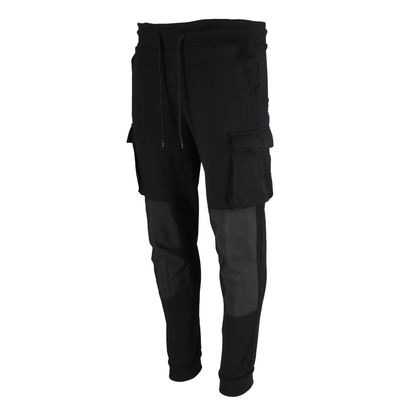 DEDRA BH21SA-XXL Spodnie dresowe czarne XXL 300g/m², joggery robocze cargo