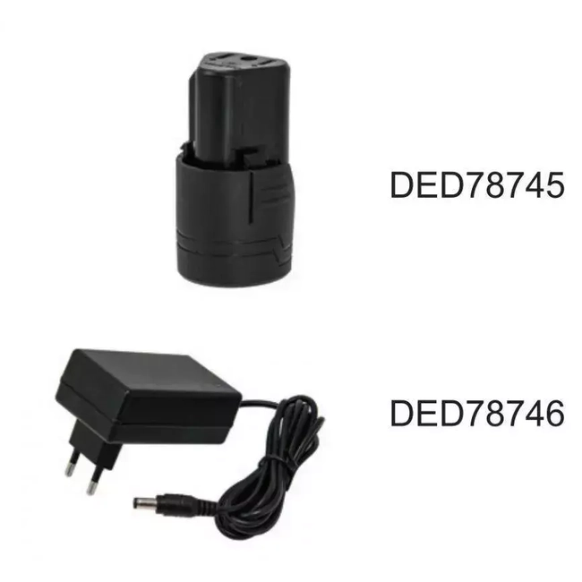 BATTERY, BATTERY DEDRA DED78745 12V, 1.5AH LI-ION, DESIGNED FOR DED7874