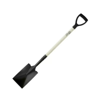 ŁOPATA SZPADEL PROSTY GARDEN DEDRA 80C007 TRZONEK DREWNIANY, UCHWYT D Z TWORZYWA, 120CM