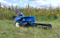 MASTERCUT SRLT-70 KOPARKA ŁAŃCUCHOWA Z NAPĘDEM NAPĘD NA KOŁA OGRODOWA OGRODNICZA SPALINOWA MINIKOPARKA DO UKŁADANIA RUR, PRZEWODÓW, KABLI itp. DIESEL 15KM / 70cm MASTERCUT SRLT-KGJ