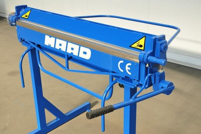 MAAD ZG 1100 / 0.8 mm ZAGINARKA GIĘTARKA KRAWĘDZIARKA DEKARSKA DO BLACHY Z CIĘCIEM MAAD ZG-1100/0.8 mm
