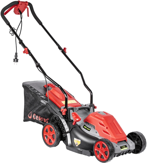 CEDRUS KE34 ELECTRIC DROP MOWER 1400W / 34cm - EWIMAX - OFFICIAL DISTRIBUTOR - AUTHORIZED DEALER CEDRUS