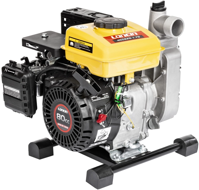 LONCIN LC40ZB20-1.7Q MOTOR PUMP COMPACT FUEL FIREFIGHTER'S PUMP FOR CLEAN DIRTY WATER 15000 l/h 15m3/h - EWIMAX OFFICIAL DISTRIBUTOR - AUTHORIZED DEALER LONCIN