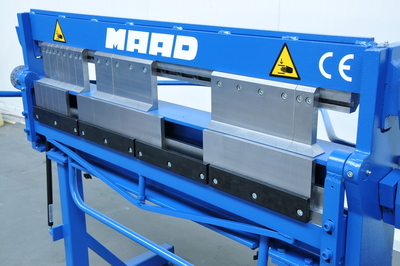 MAAD HSS-1270/1.2 ZAGINARKA GIĘTARKA SEGMENTOWA 1270x1,2mm