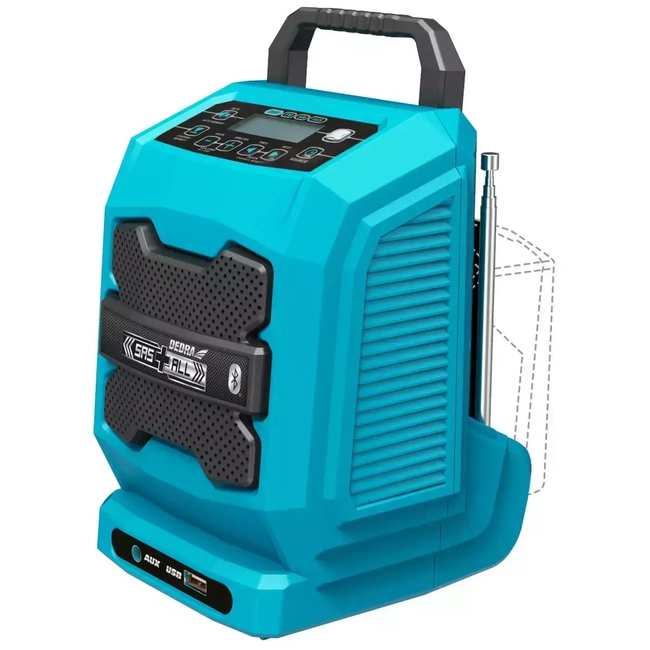 WORKSHOP RADIO CORDLESS DEDRA SAS+ALL DED7005 BLUETOOTH, USB