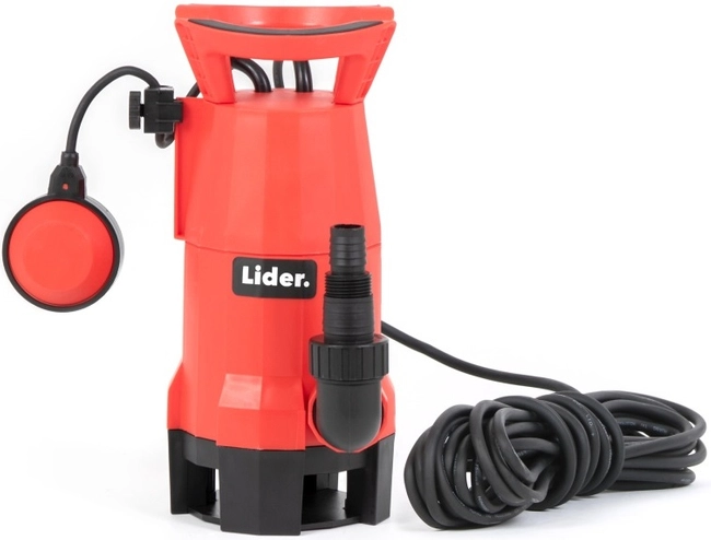 LIDER PWB750 DRAINAGE CLEAN WATER SURFACE PUMP 750W 12500 l/h - OFFICIAL DISTRIBUTOR - AUTHORIZED LIDER DEALER