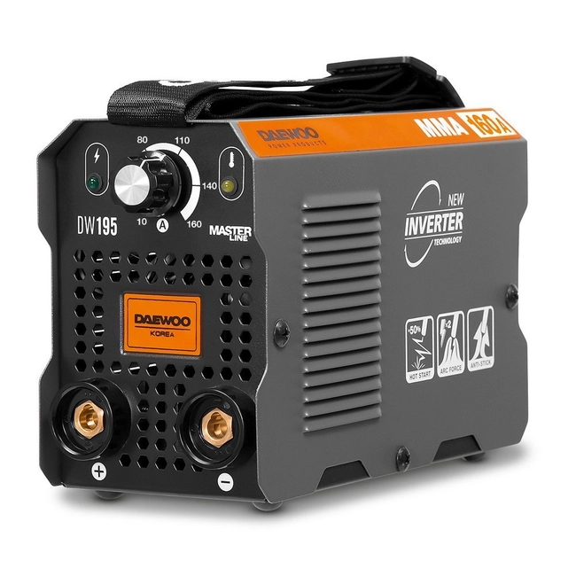 DAEWOO DW 195 INVERTER WELDER MMA 160A - OFFICIAL DISTRIBUTOR - AUTHORIZED DAEWOO DEALER