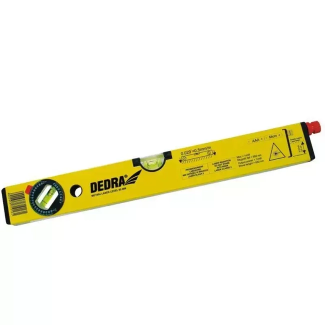 LASER LEVEL, DEDRA LEVELER MD1004 60CM, RANGE 30M