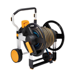 Fiskars Wózek z wężem XL 20 m + akcesoria – zestaw nawadniania ogrodu 1062256