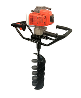 KASEI 3WT-300B WIERTNICA GLEBOWA SPALINOWA ŚWIDER GLEBOWY DO ZIEMI DWUOSOBOWA Z WIERTŁEM
