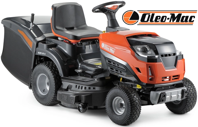 OLEO MAC OM 102 R/16 K Rear-Dump Self-Propelled Lawn Mower HYDROSTAT 102cm 68059207 - OFFICIAL DISTRIBUTOR - AUTHORIZED DEALER OLEO-MAC