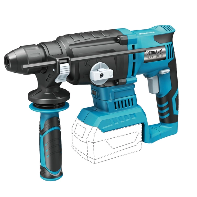 ROTARY HAMMER 26MM 2.5J 18V+ DEDRA HANDLE