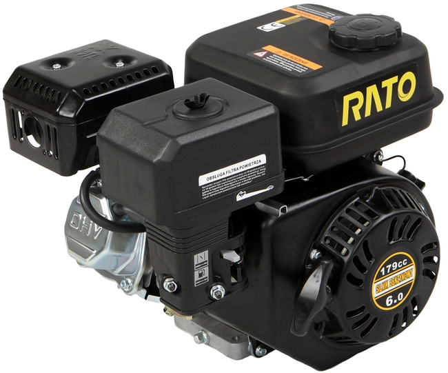 RATO R180 PETROL ENGINE 6 HP Shaft 19 mm MOTOR - EWIMAX - OFFICIAL DISTRIBUTOR - AUTHORIZED RATO DEALER