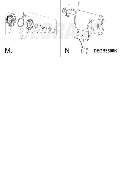 DEDRA FUEL TANK