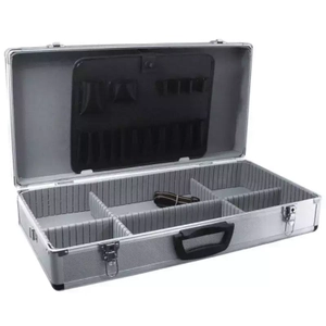 DEDRA ALUMINIUM TOOL CASE N0007 640X320X150 SILVER