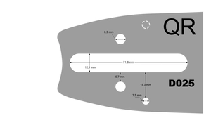 Průvodce 15 .325 1,6 mm D025 Stihl SUGIHARA ST2T-3J37-A