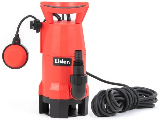LIDER PBW900 DRAINAGE CLEAN WATER SURFACE PUMP 900W 13000 l/h - OFFICIAL DISTRIBUTOR - AUTHORIZED DEALER LIDER