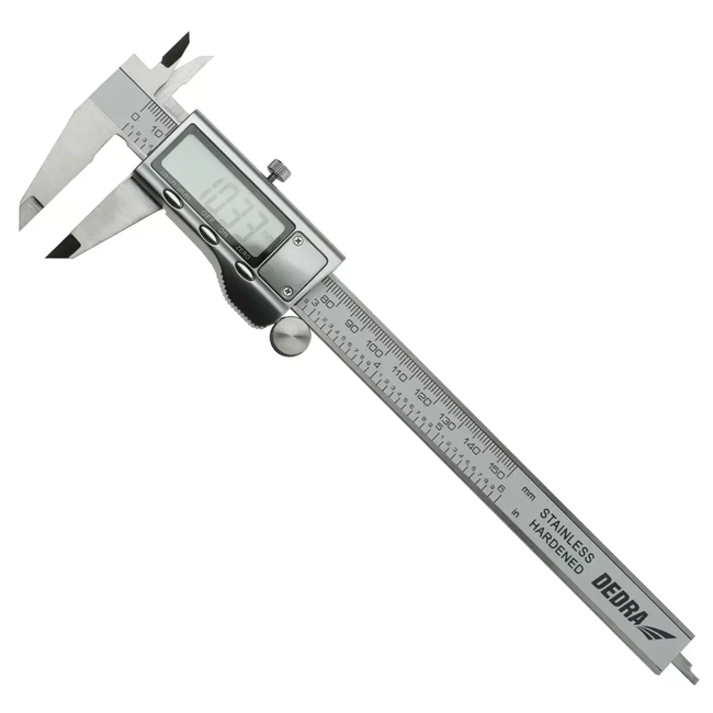 DIGITAL CALIPER 150MM DEDRA MC0020 STAINLESS STEEL