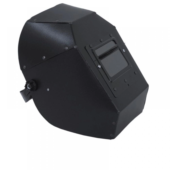 DEDRA DES008 tiltable welding visor with peephole, 50x100 filter