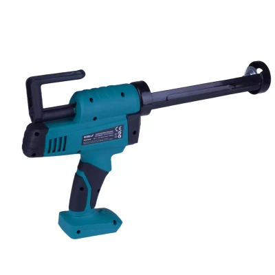 DEDRA DED7056 SAS+ALL Wyciskacz akumulatorowy do silikonu, pistolet do kleju 300ml 18V 2000N