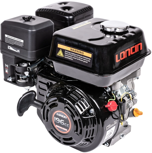 LONCIN G200F-A-S PETROL ENGINE 6.5 HP Shaft 20 mm LONCIN G200 FAS MOTOR HONDA GX160 , GX200, B&S , BRIGGS& STRATTON - OFFICIAL DISTRIBUTOR - AUTHORIZED LONCIN DEALER