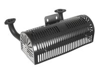 Tłumik Loncin 2P77F 2P80F 2P82F CZĘŚĆ ORYGINALNA 180571314-0001