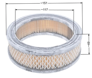 Kohler air filter /fi152x117x48/ 8R06-05