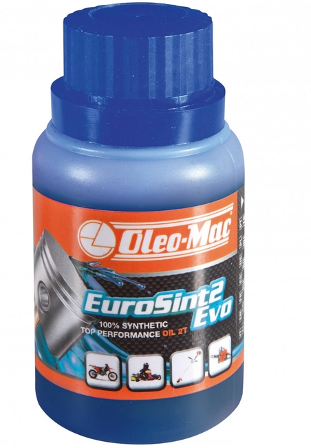 MIX 2T OLEO-MAC EUROSINT 2 EVO 0,1L 100ML 2-SUW ENGINE OIL FOR ENGINE FUEL MIX STIHL ENGINE OIL for two-stroke engines Kos Kos chainsaws Blowers Trimmers Shears Cutters Sprayers etc.for two-stroke engines 