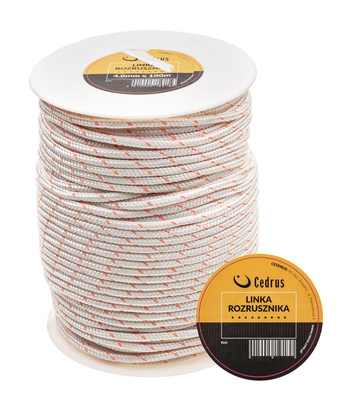Cedrus NZ638 linka rozrusznika 4.0 mm x 100 m – sznurek rozruchowy do kosiarek