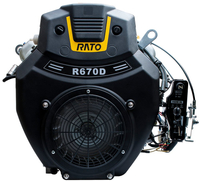 SILNIK RATO R670 SPALINOWY BENZYNOWY 22 KM WAŁ 25,4 mm MOTOR - EWIMAX - OFICJALNY DYSTRYBUTOR - AUTORYZOWANY DEALER RATO