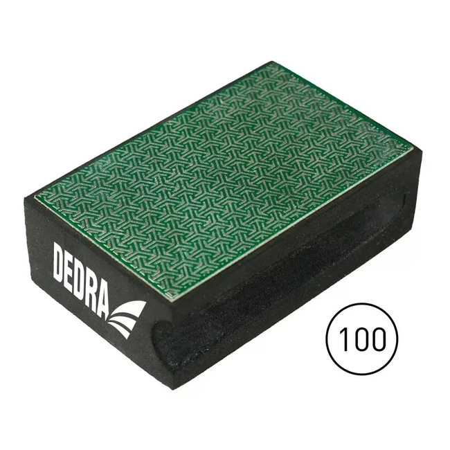 DEDRA FG0100 GRADATION 100 DIAMOND HAND GRINDING BLOCK