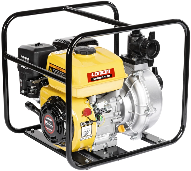 LONCIN LC50ZB60-4.5Q MOTOR PUMP COMPACT FUEL FIREFIGHTER'S PUMP FOR CLEAN DUSTY WATER 30000 l/h 30m3/h - EWIMAX OFFICIAL DISTRIBUTOR - AUTHORIZED DEALER LONCIN
