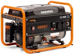 DAEWOO GDA 3500 GENERATOR 2x16A AVR 3,2kW POWER - OFFICIAL DISTRIBUTOR - AUTHORIZED DAEWOO DEALER