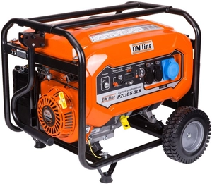 OLEO MAC OM LINE PZU 65 DCS GENERATOR 3x230V AVR 5,5 KW - OFFICIAL DISTRIBUTOR - AUTHORIZED DEALER OLEO MAC