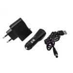 DEDRA L1022 Latarka akumulatorowa COB LED 3W+1W, lampa warsztatowa USB 230V/12V 250 lm